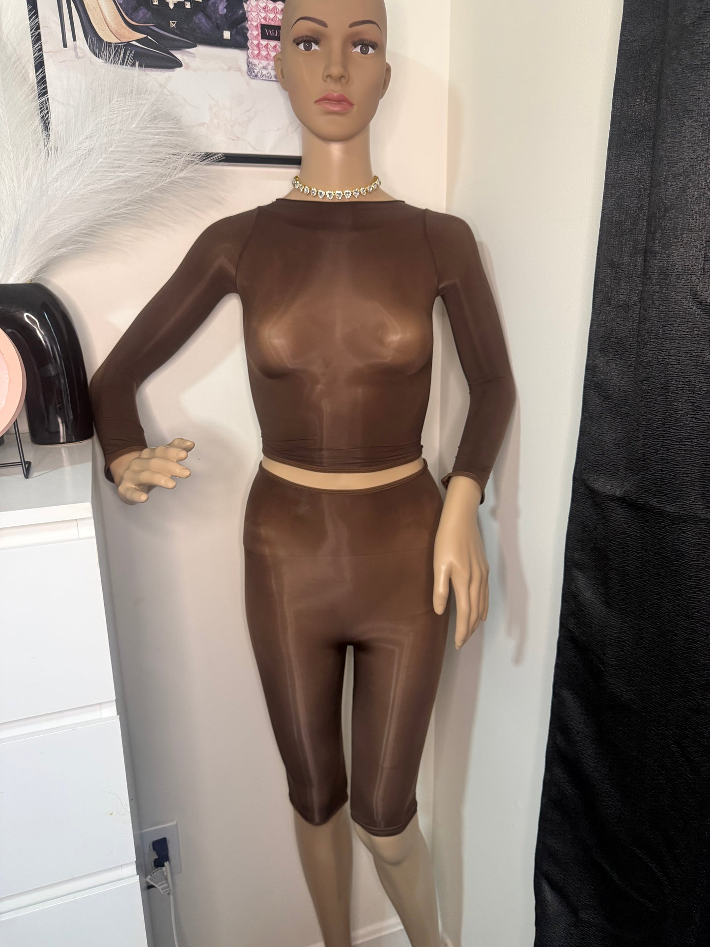 Power Mesh Two Piece
