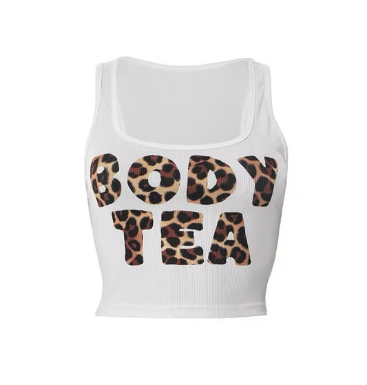 Body Tea Cropped Tank