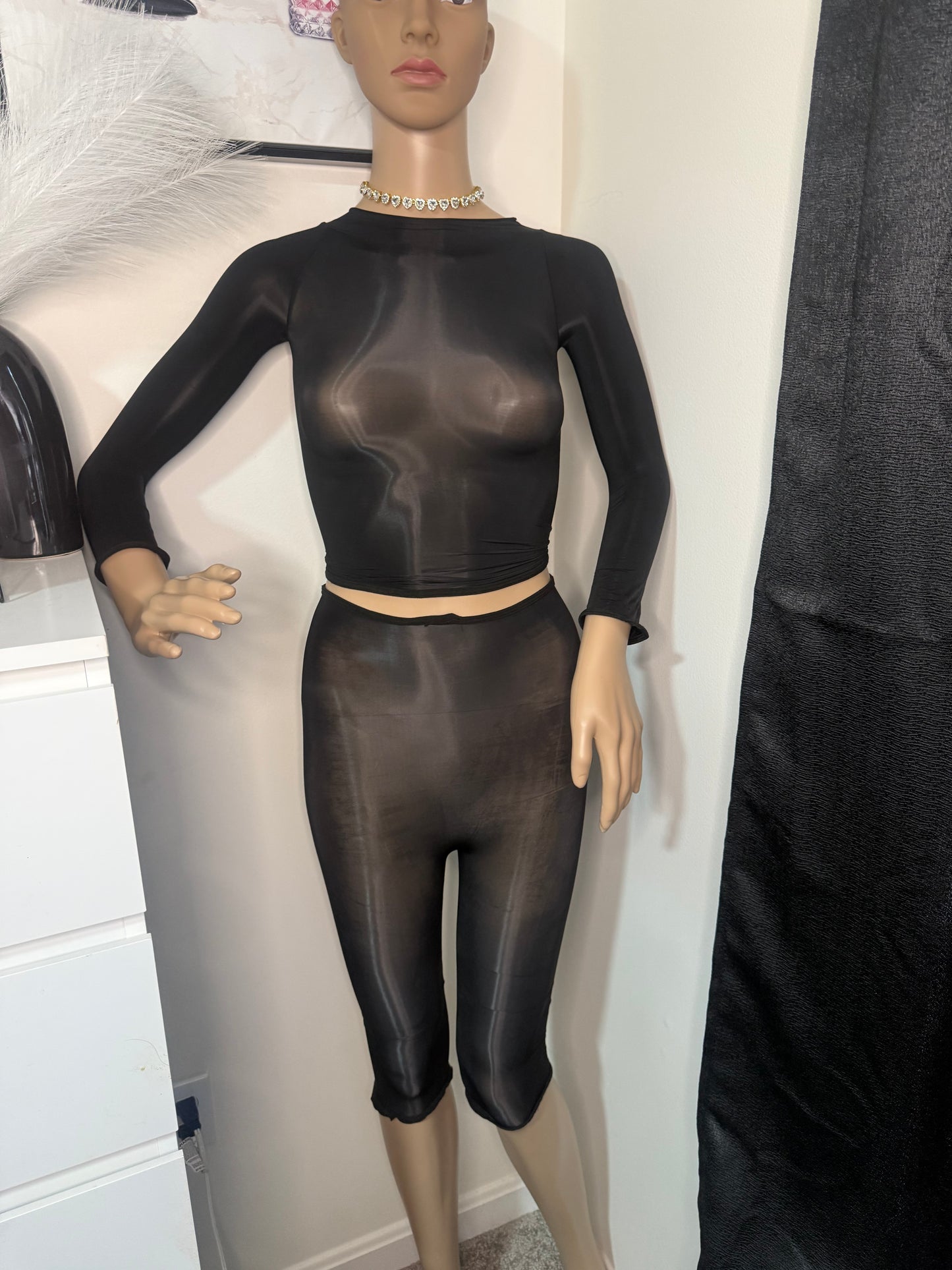 Power Mesh Two Piece