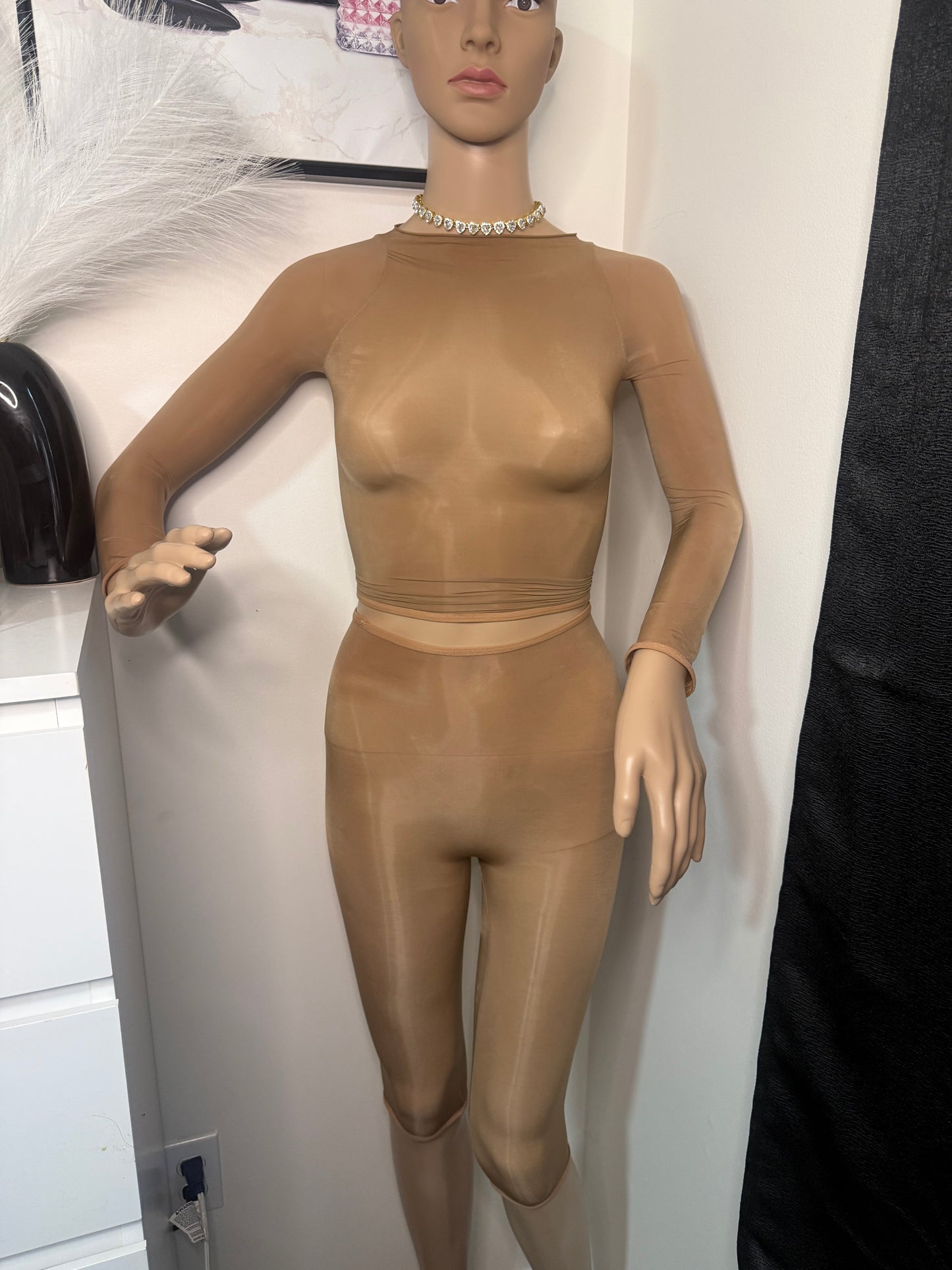 Power Mesh Two Piece