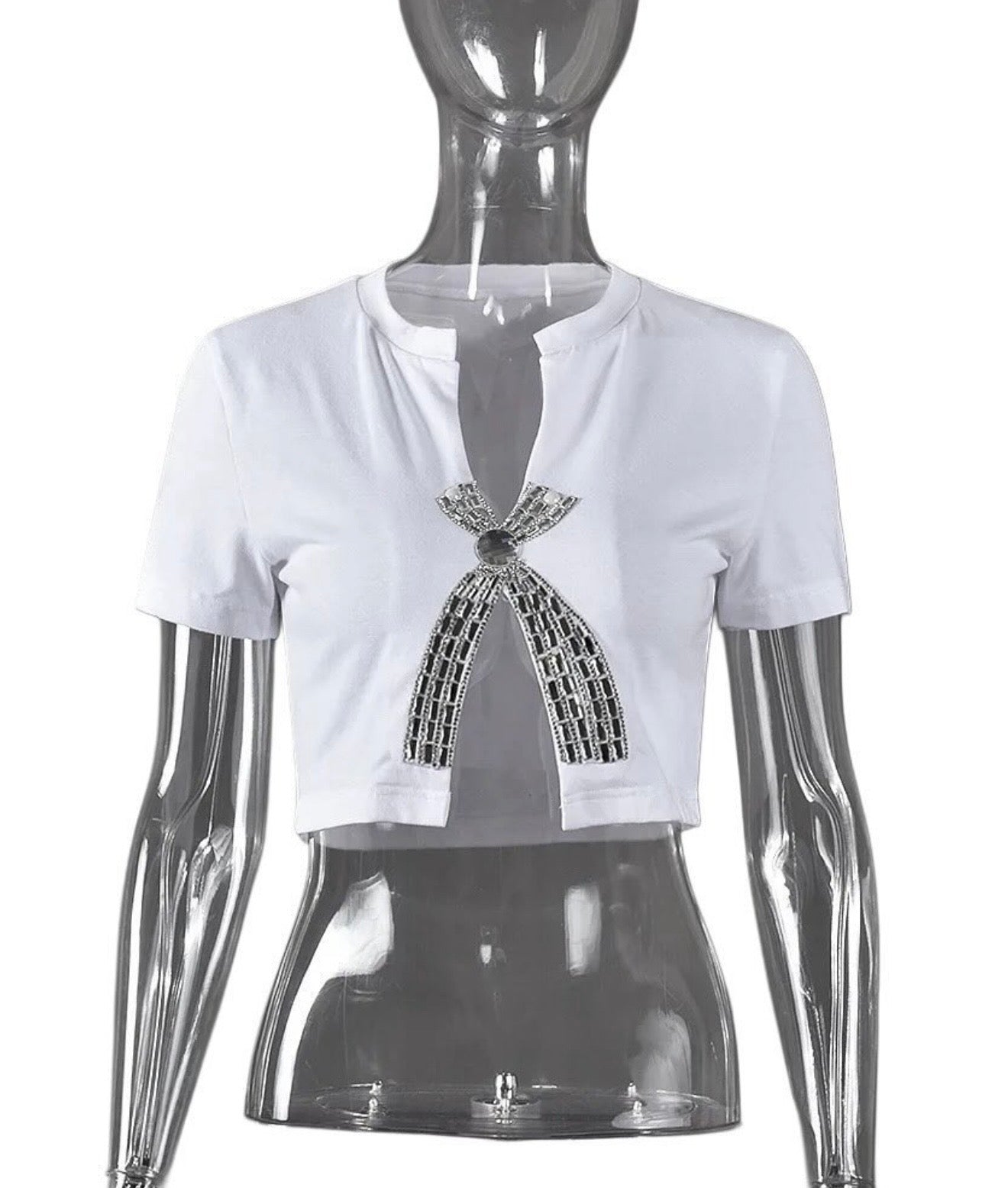 Split Diamond Tee